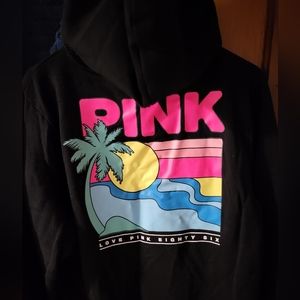 Vs pink limited edition 🌴 hoodie, size xxl. NWOT.